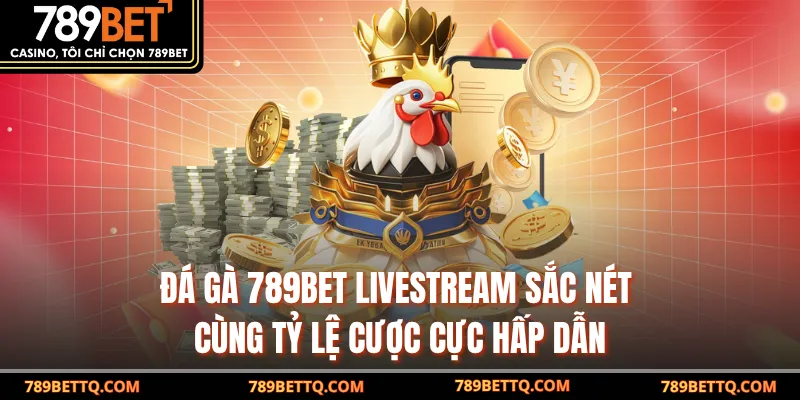 Đá Gà 789BET livestream sắc nét cùng tỷ lệ cược cực hấp dẫn