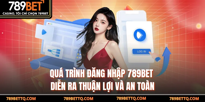 Quá trình đăng nhập 789BET diễn ra thuận lợi và an toàn