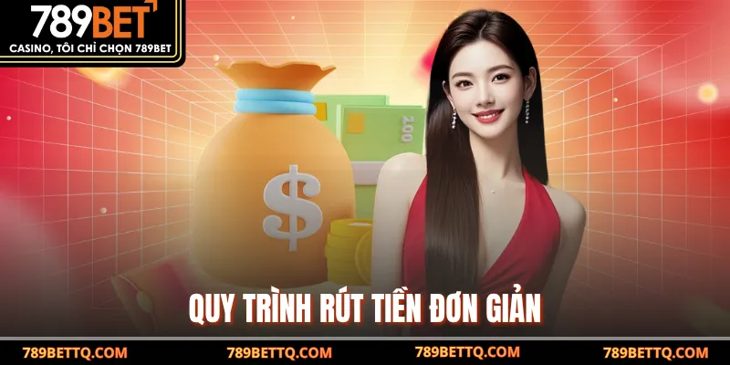 Quy trình rút tiền đơn giản